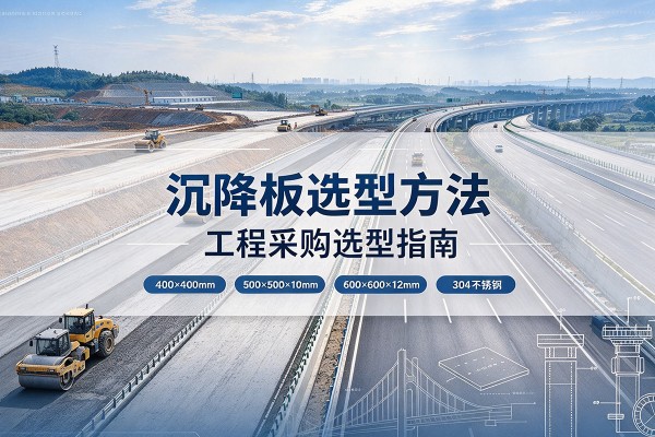 洮南沉降板选择方法