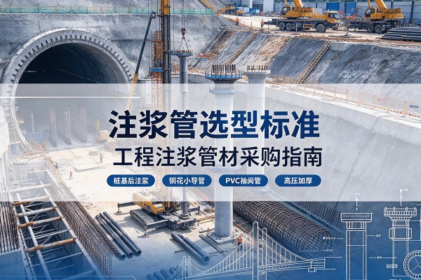 洮南注浆管选型标准