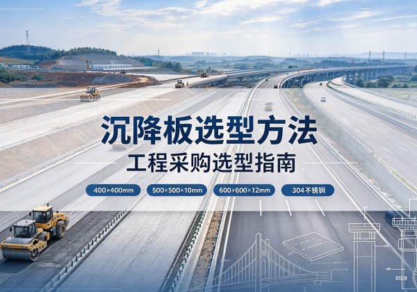 洮南沉降板选择方法
