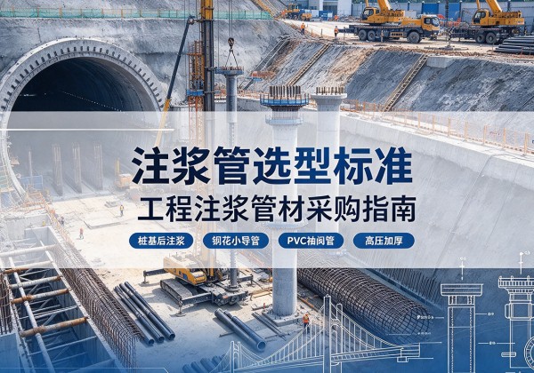 洮南注浆管选型标准